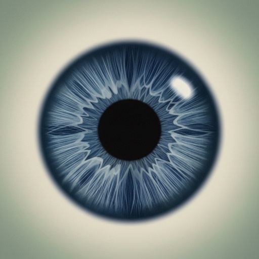 Blue eye illustration