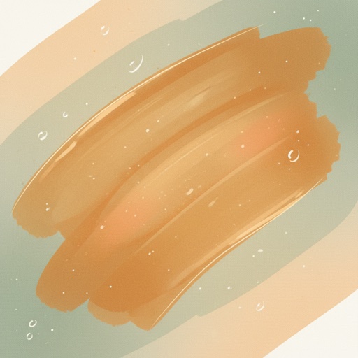 Golden brown skin illustration